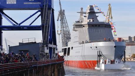 Russia launches &lsquo;combat icebreaker&rsquo; Ivan Papanin, an advanced patrol boat for the Arctic