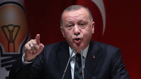 Erdogan sues French magazine for calling him &lsquo;ERADICATOR&rsquo; over assault on Kurdish-led militias in Syria