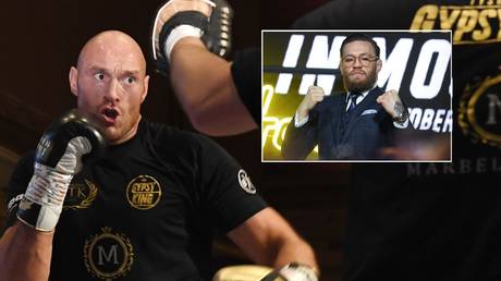 5db5ddb685f5404c393bbc13 'Why come over here and get smashed?': Dana White pours cold water on Tyson Fury to UFC rumors