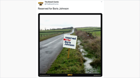 Tweet by The Brexit Comic © Twitter / @TheBrexitComic