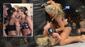 280px x 157px - WATCH: Porn star gets pounded in TKO defeat on pro MMA debut ...