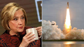 Did NASA even exist then? Clinton lampooned for claiming space agency ENDED her childhood dreams of becoming astronaut