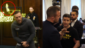 Conor McGregor shows softer side as UFC star faces off against furry rivals on Russian talk show (VIDEO)