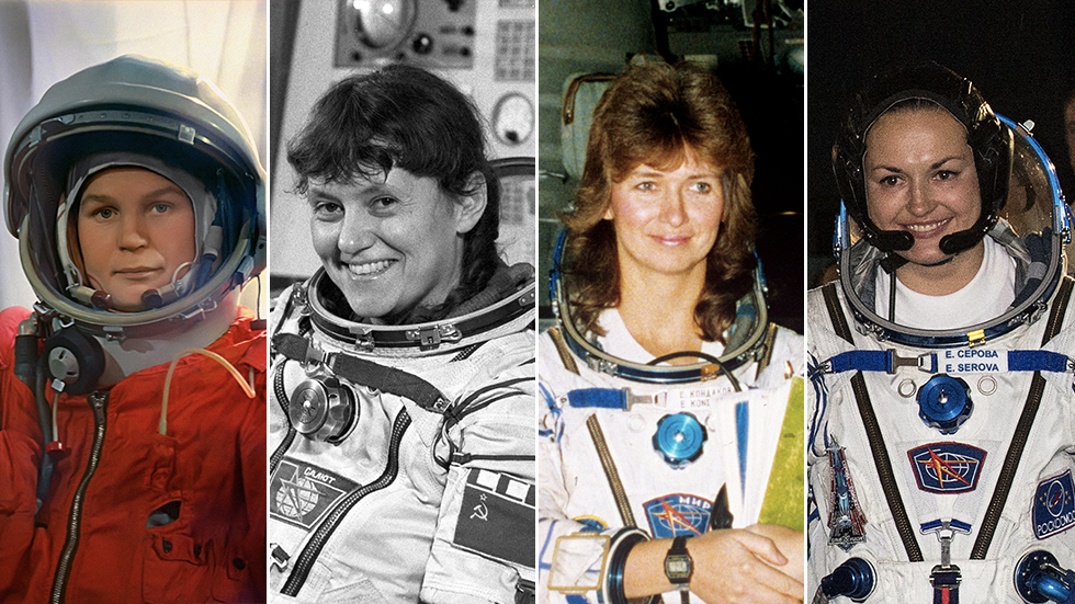 Первый выход в космос женщины космонавта. Терешкова Савицкая Кондакова Серова.
