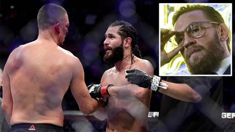 5dbe6bf72030272f613ff746 'I'll f*ck that little guy up': Jorge Masvidal fires warning to 'midget' Conor McGregor after beating Diaz at UFC 244 (VIDEO)