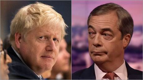 Trump urges his UK ‘friends’ Boris Johnson & Nigel Farage to unite ahead of Brexit