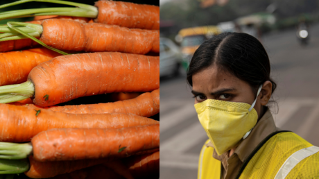 Indian health minister says ‘eat your carrots’ to protect against air pollution epidemic. ‘No,’ responds the entire internet
