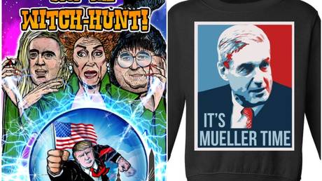 Comedian John Oliver mocks Trump’s sales of ‘witch hunt’ merch… after #Resistance did the same thing