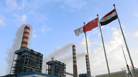 Wassit Thermal Power Plant in Wassit, Iraq. Aug. 28, © Global Look Press / Xinhua