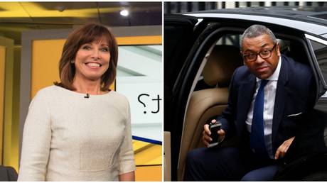 Sky anchor fumes at empty chair after Tory Chairman James Cleverly is a no-show