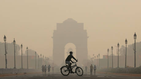 FILE PHOTO: India Gate in New Delhi © Reuters / Anushree Fadnavis