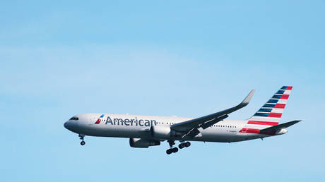 An American Airlines Boeing 767-300ER
