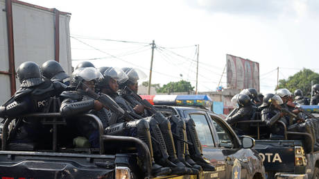 Protesters in DR Congo torch mayor&rsquo;s office after suspected Islamist rebels killed 8 in raid