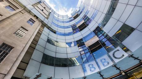 Headquarters of the television and radio station BBC, Broadcasting House, London, Great Britain