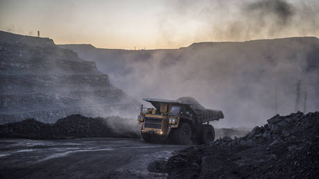 FILE PHOTO: Сoal mine in the Far East © Sputnik / Valeriy Melnikov