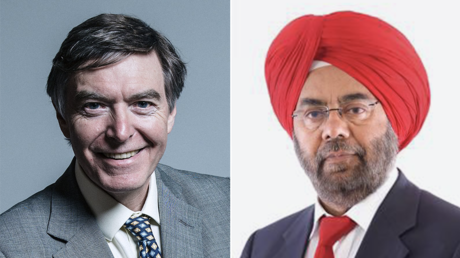 (L) Tory candidate Philip Dunne © parliament.uk (R) Labour candidate Kuldip Sahota © telford.gov.uk