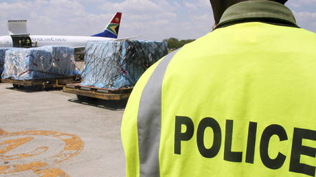 &lsquo;Dropped like a stone&rsquo;: Plane miraculously lands with its NOSE TORN OFF after being hit by LIGHTNING & HAIL in Zambia (PHOTOS)