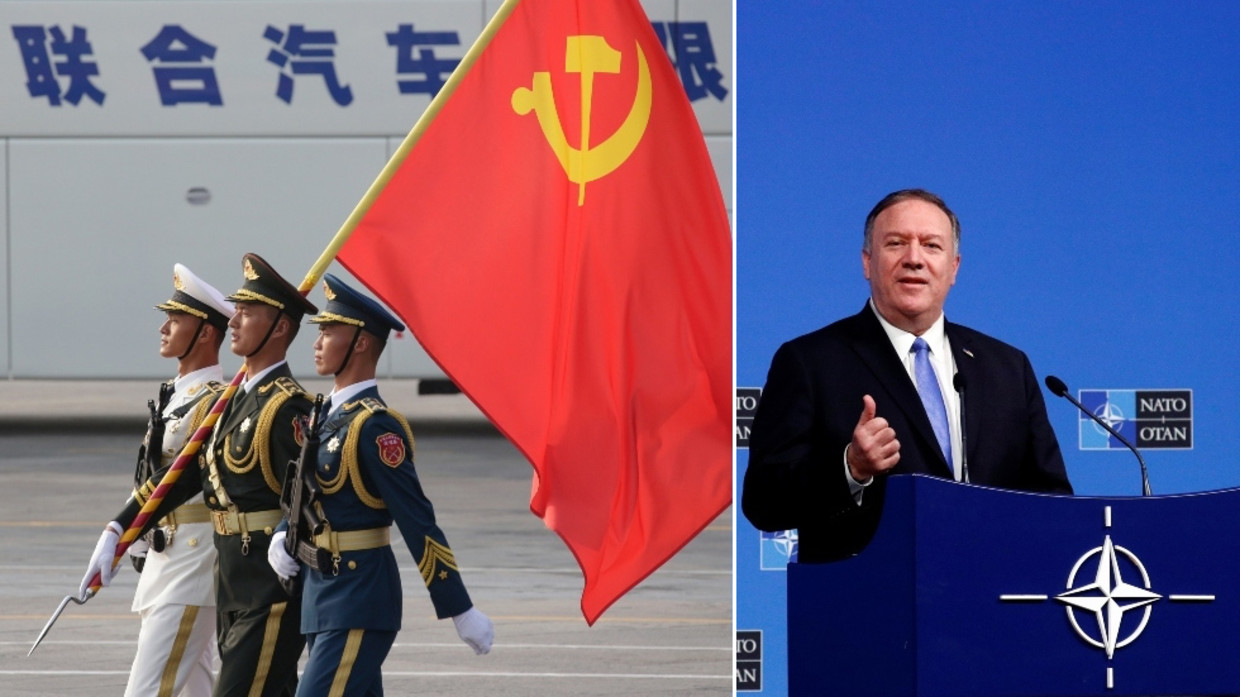 Mission update: NATO&#39;s new enemy is &#39;Chinese Communist Party,&#39; Pompeo tells  Alliance — RT World News