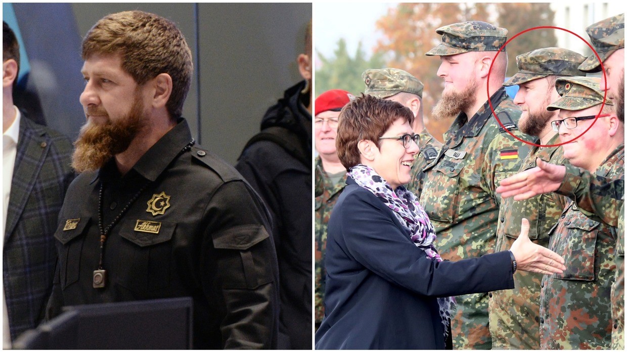 Top Secret Mission Ramzan Kadyrov Photographed In German Army Uniform Rt World News
