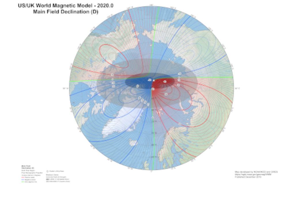 Pole dancing: Earth’s magnetic north is racing towards Siberia at fastest pace in 400 years, perplexing scientists