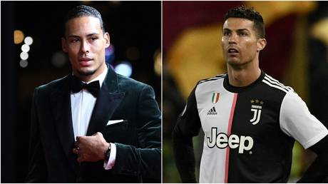 Van Dijk insists he ‘respects’ Ronaldo despite trolling beaten Juve star on Ballon d’Or red carpet
