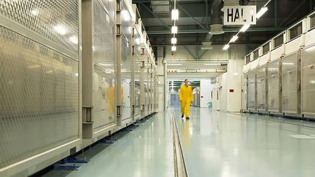The interior of the Fordo Uranium Conversion Facility in Qom, in the north of the country. © AFP / Atomic Energy Organization of Iran