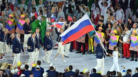 Opening ceremony of the Rio 2016 Olympic Games © Global Look Press /  Lukas Schulze