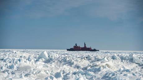 FILE PHOTO: The atomic icebreaker Yamal during Kara-Winter 2015 expedition, organized by Rosneft © Sputnik / Valeriy Melnikov
