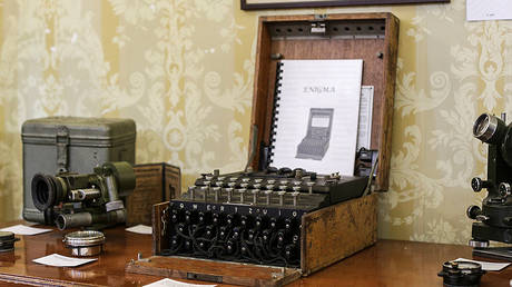 An Enigma cipher machine ©  REUTERS / Inquam Photos / Octav Ganea