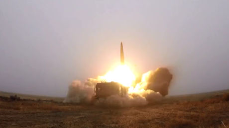 WATCH Russian Iskander short-range ballistic missile blast off during a test launch (VIDEO)