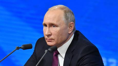 Putin takes questions from the media in annual year-end press conference
