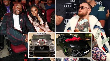 Mayweather buys daughter $150K Mercedes while McGregor snaps up Lamborghini as fight stars go on Christmas spending spree (PHOTOS)