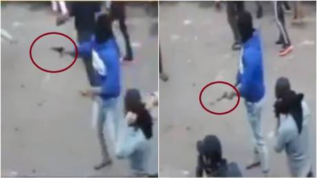 Indian police release VIDEO of people brandishing GUNS during protests against citizenship law