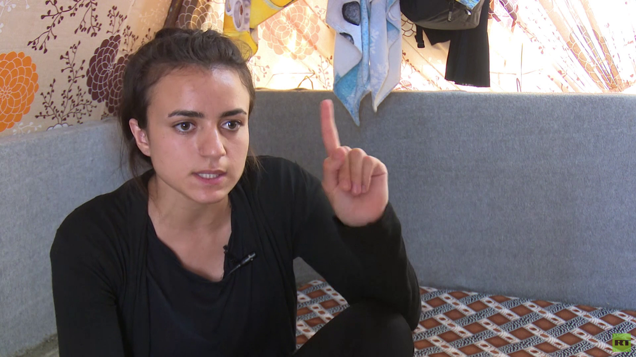 Former Yazidi slave confronts her ISIS rapist on Iraqi TV after 