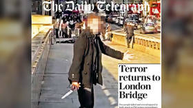 Front page fail: Telegraph blasted for smearing clumsy headline over photo of London Bridge HERO