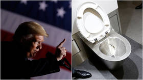 Image result for trump toilets