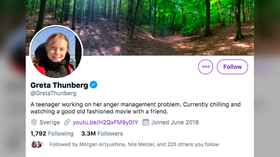 Greta Thunberg responds to Trump’s advice to ‘chill out’ with Twitter bio change again