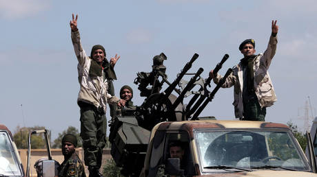 Members of the Libyan National Army