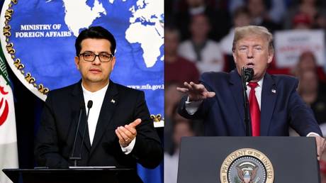 &lsquo;Tongues smeared with threats&rsquo;: Iranian Foreign Ministry spokesman blasts Trump&rsquo;s tweets for &lsquo;dishonoring&rsquo; Persian language