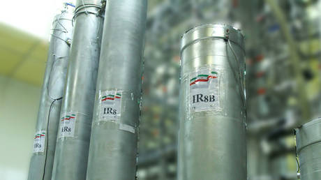 FILE PHOTO The IR-8 centrifuges at Natanz nuclear power plant in Iran. © AFP / Atomic Energy Organization of Iran