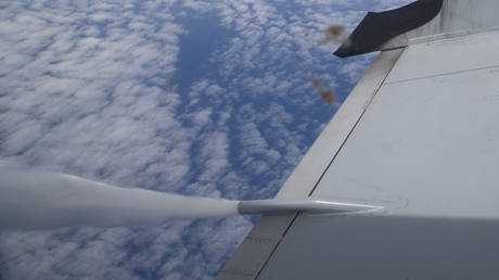 The fuel was dumped by a Boeing 777 aircraft returning to LAX airport, file photo. © Reuters/Michael Martina