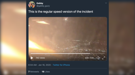 WATCH: United Airlines plane forced into emergency landing right after take-off as engine SPITS FIRE