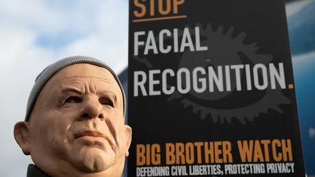 Controversial Facial Recognition Surveillance protest © Getty Images / Matthew Horwood