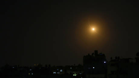 VIDEOS show rockets flying over Israeli territory bordering Gaza, hours after IDF targets Hamas &lsquo;observation posts&rsquo;
