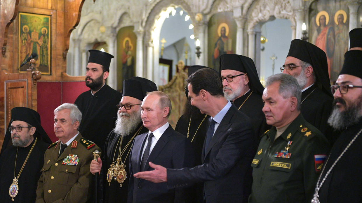 Putin's Orthodox Christmas visit to Damascus plays up Assad's Syria as  enclave of peace - while rest of Middle East burns — RT Op-ed