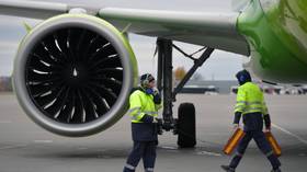 WATCH Passenger plane engine turn into a FIREBALL on runway before takeoff