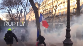 Fierce clashes erupt in Paris as Yellow Vests hit streets for 62nd consecutive weekend (VIDEO)