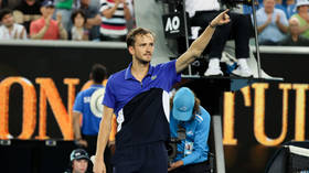 Medvedev marches on: Russian ace cruises into Australian Open fourth round as he remains in hunt for first Grand Slam title