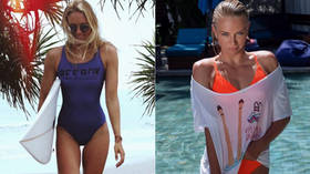 Russian Olympic champion swimmer Timanina chases Tokyo surfing dream (PHOTOS)