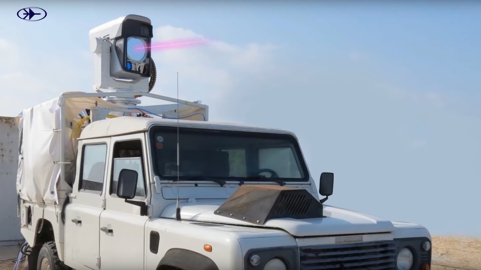 ‘Drone dome’ Israel unveils LASER weapon blasting UAVs out of the sky